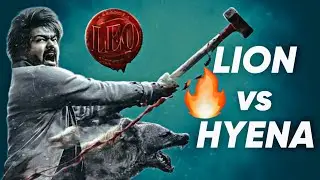 LEO Poster Breakdown and Reaction|Lion Vs Hyena🔥🔥🔥