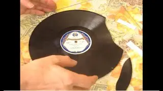 Склеиваем пластинку 