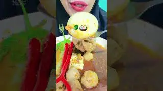 Makan sesuai emoji #mukbang #food #eating #asmr #challenge #bakso