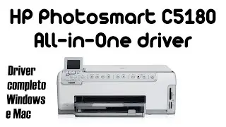 DRIVER COMPLETO HP Photosmart C5180 All-in-One #hp #driver