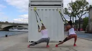 #WeGetSweaty: FULL TRX Training