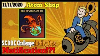 Fallout 76 Atom Shop - Ink of the World Player Icon 50% OFF! LoL!! Daily Score & Ops!