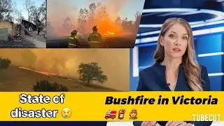 Bushfire in Australia (extreme heat weather)🇦🇺 #victoria #melbourne 