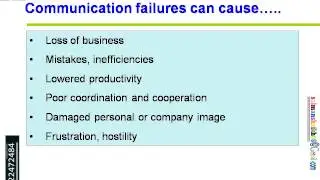 11 causes of communication failures
