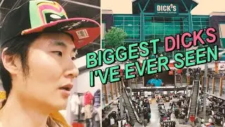 HUGE DICK'S Sporting Goods at Legacy Village | Cleveland VLOG by Los Angeles Native | Asian-American