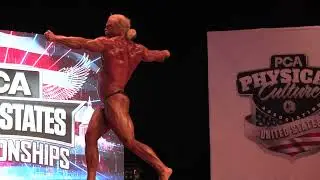 2025 PCA Pro Nationals - Bryce Johnston posing routine