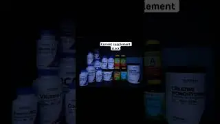 Current supplement stack #gym #fyp #supplements