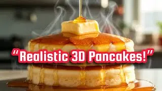 &ldquo;Realistic 3D Pancake Cooking &ndash; Magical Food Animation&rdquo; 