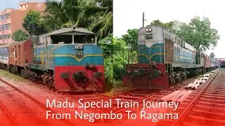 Madu Church Festival Special Train Journey From Negombo To Ragama Junction