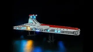 BriksMax Light Kit For Lego Venator-Class Republic Attack Cruiser 75367