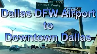 Dallas DFW Airport Drive to Downtown Dallas Original Market Diner