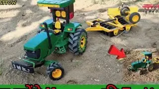 How to make mini tractor 🚜 harrow