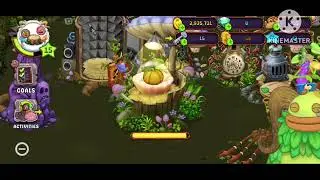 Punkleton on plant island with ads and no wishing torches! | My Singing Monsters