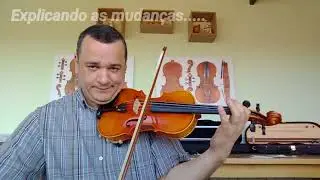 Dica para facilitar as mudancas de posições no Violino