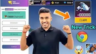 Daily 💎 10000 Diamond 💎 Trick. Instant Free diamond in freefire 2025. How to get Dj Alok emotes