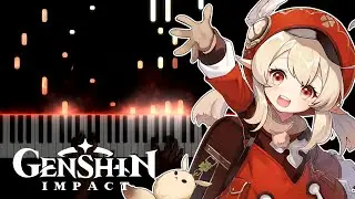 Let's Go, Crimson Knight! | Klee: Da-da da! - Genshin Impact OST (piano cover)
