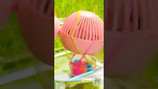 🌈 Color Splash! 🫧 DIY Bubble Blower Hack! 🎉