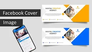 Creating a Facebook Cover Photo in CorelDRAW in URDU 2021