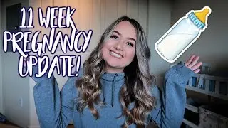 11 WEEK PREGNANCY UPDATE | STRETCH MARKS!? | BUMP SHOT!