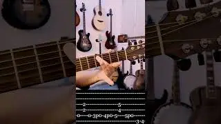 Walking Bass Fingerstyle 3 #shorts