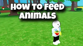 How to Feed Animals in Capture Animals Roblox | small guide 