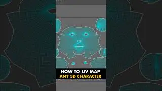 Как сделать UV-развертку любого 3D-персонажа