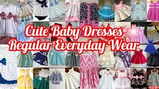Cute Baby Girl Regular Dresses  | Stylish & Comfortable Everyday Outfits