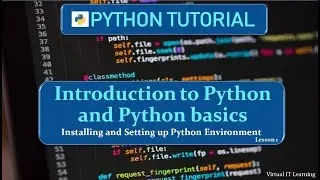 Introduction to Python | How to setup Python environment in VS Code | Python Tutorial for beginners