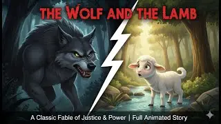 BULLY WOLF vs. BABY LAMB 🐺🐑 Wolf Logic! (Aesop)