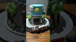 Quando seu filho ama trem...#bolopersonalizado #shorts #trem #animation #train #cakedecorating