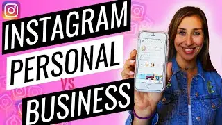 INSTAGRAM PERSONAL VS BUSINESS ACCOUNT