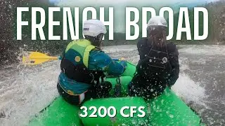 Rafting the French Broad River at 3,200cfs