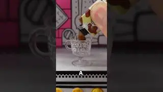 Making miniature hot chocolate (miniverse make it mini holiday) Day 2 #Shorts #shortsmas
