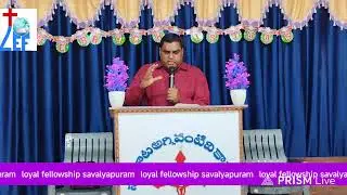Live streaming of Loyal Evangelical Fellowship Savalyapuram