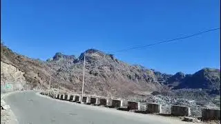 Road of Nathula  south sikkim 