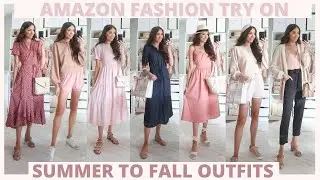 Amazon Fashion Try On Haul | SUMMER TO FALL OUTFIT IDEAS
