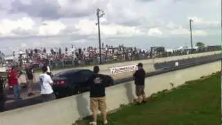AMS Alpha Omega GTR World Record Pass at tx2k12 (8.63@172mph)