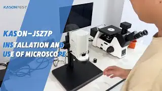 KASON JSZ7P Metallographic Microscope: Clear metal sample views. Watch!