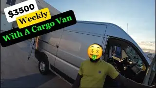 Cargo Van Driver Owner Operator Making $3500 Weekly #otr #cargovanbusiness