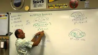 Algebra 1: Multiplying Binomials (Factoring)