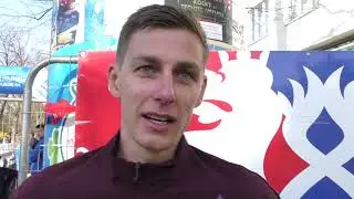 Christopher Linke po v&iacute;tězstv&iacute; na Poděbrady Walking