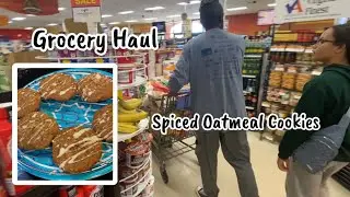 Продуктовый набор и пряное овсяное печенье