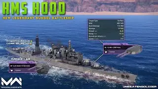 Modern Warships : HMS Hood Legendary Battleship || New Legendary Bundle BB || MW