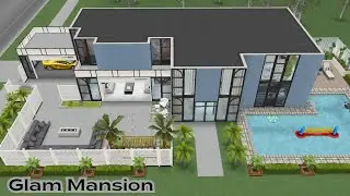 The Sims Freeplay || Glam Mansion Part 2 || Glamorous Getaway || The Pearl's Residence....🏡👠