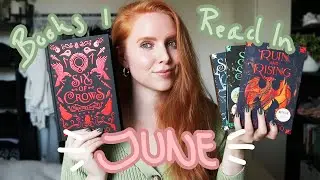 Books I read in JUNE | Grishaverse, Shadow & Bone, Six of Crows, King of Scars