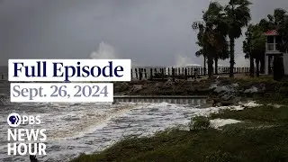 PBS News Hour live episode, Sept. 26, 2024