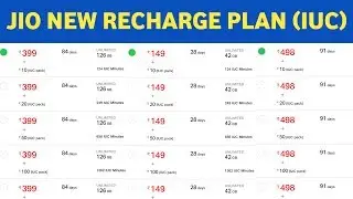 JIO NEW PLANS EXPLAINED | Jio new recharge plan IUC explain | Jio new recharge plan DETAILS 2019