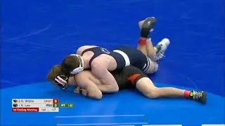 Nick Lee dec. Allan Hart ( CRAZY GAME ) 141 lbs ( QuaterFinal ) | NCAA Wrestling Championshis 2022