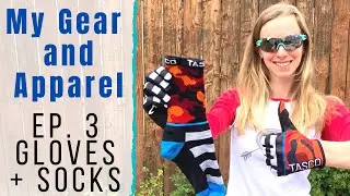 What I wear when I ride - TASCO MTB GLOVES & SOCKS | Sprocket Girl Women's Mountain Biking
