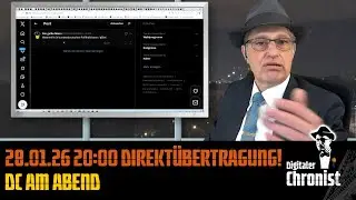 Aufzeichnung vom 28.01.26 Direkt&uuml;bertragung! DC am Abend